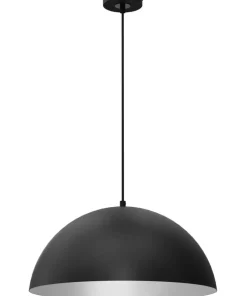 Clearance Sklep Kaja Lampa wisząca, klosz w kolorze czarno-białym MLP8955 z serii BETA | Kaja Oświetl