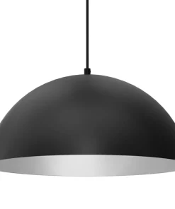 Clearance Sklep Kaja Lampa wisząca, klosz w kolorze czarno-białym MLP8955 z serii BETA | Kaja Oświetl