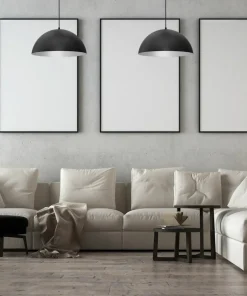 Clearance Sklep Kaja Lampa wisząca, klosz w kolorze czarno-białym MLP8955 z serii BETA | Kaja Oświetl