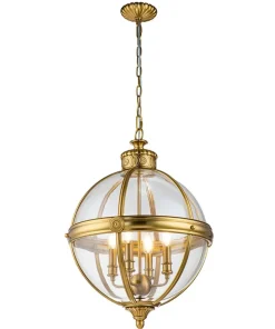 Lampa wisząca, kula na 4 żarówki FE-ADAMS-4P-BB z serii ADAMS*Sklep Kaja New