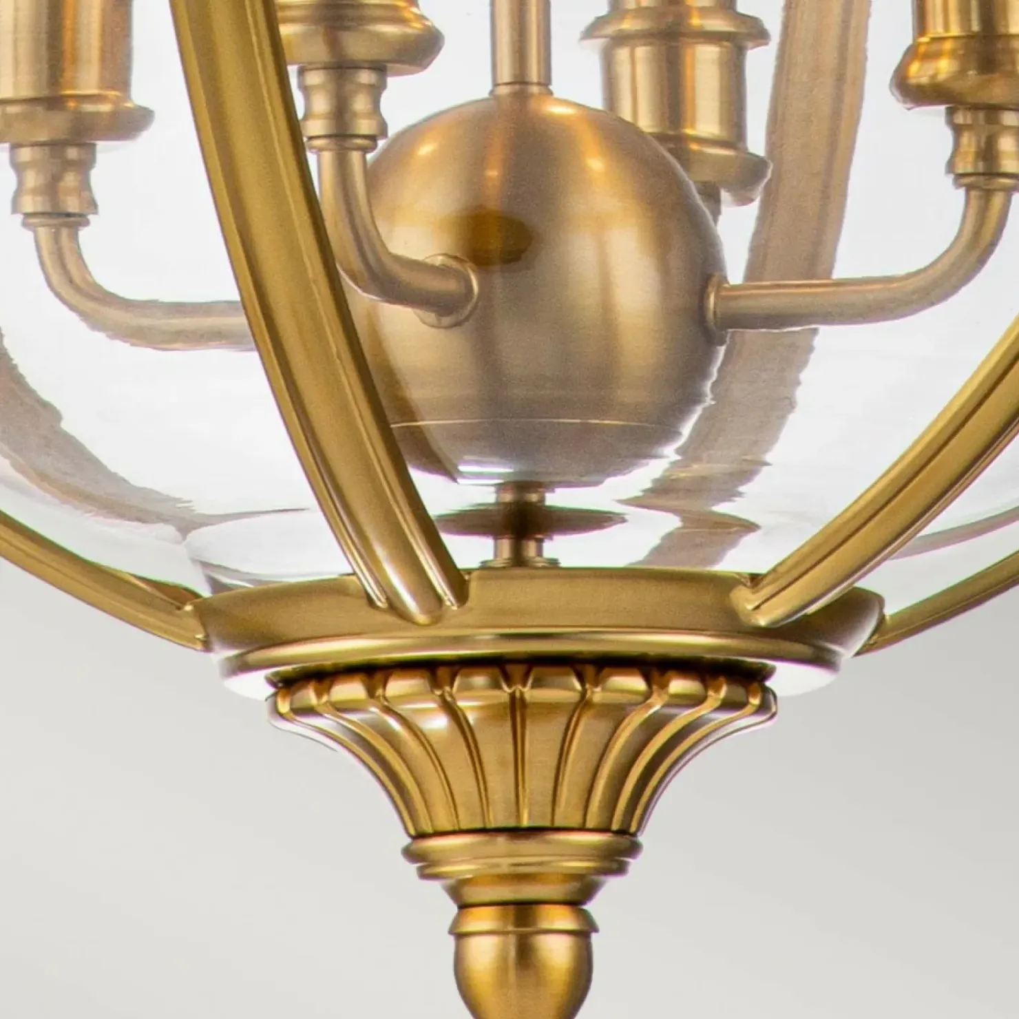 Lampa wisząca, kula na 4 żarówki FE-ADAMS-4P-BB z serii ADAMS*Sklep Kaja New