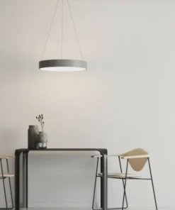 Shop Sklep Kaja Lampa wisząca LED do sypialni ściemniana AZ3553 SOVANA | Kaja szary