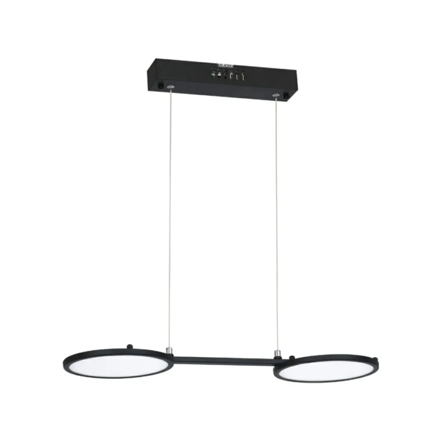Store Sklep Kaja Lampa wisząca LED nad stół w jadalni ML236 GIRO | Kaja Oświetlenie czarny