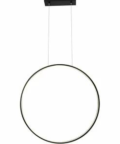 Cheap Sklep Kaja Lampa wisząca LED, pionowa obręcz ⌀87cm 3000K ANT 5310 AGARO | Kaja