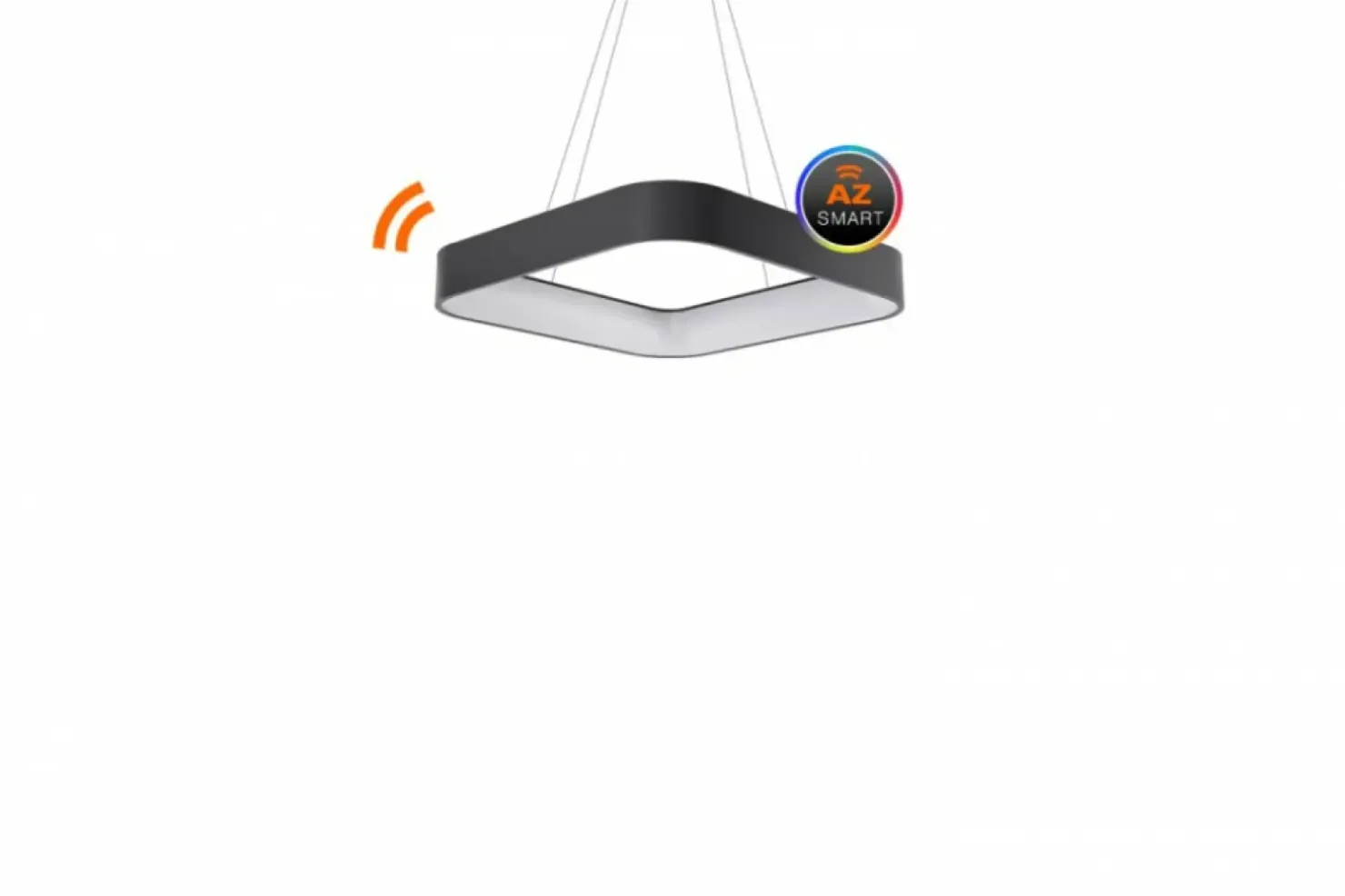 Best Sklep Kaja Lampa wisząca LED regulowana z pilotem AZ3980 SOLVENT | Kaja szary