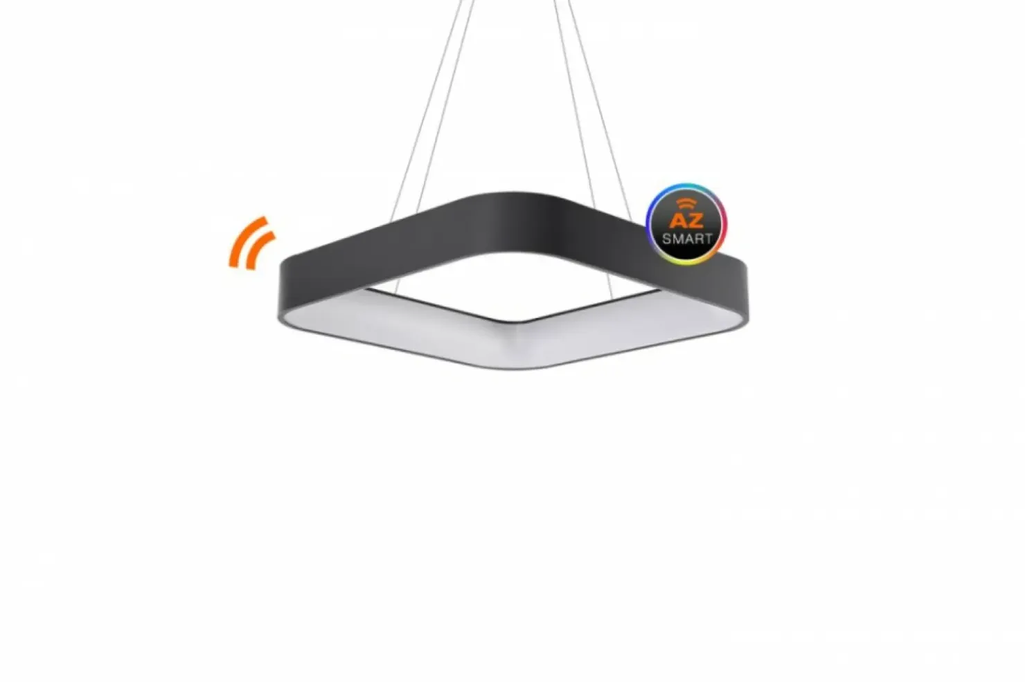 Flash Sale Sklep Kaja Lampa wisząca LED sterowana pilotem AZ3983 SOLVENT | Kaja Oświetlenie szary