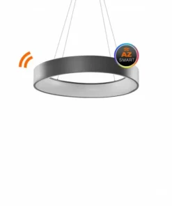 Sale Sklep Kaja Lampa wisząca LED z pilotem do sypialni AZ3968 SOLVENT | Kaja szary