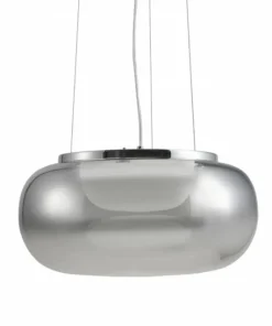 Outlet Sklep Kaja Lampa wisząca LED z szerokim kloszem AZ3160 GALACTIC | Kaja chrom
