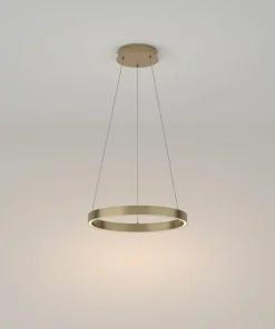 Best Sale Sklep Kaja Lampa wisząca, ledowa obręcz 25W MOD058PL-L22BS3K z serii RIM | Kaja