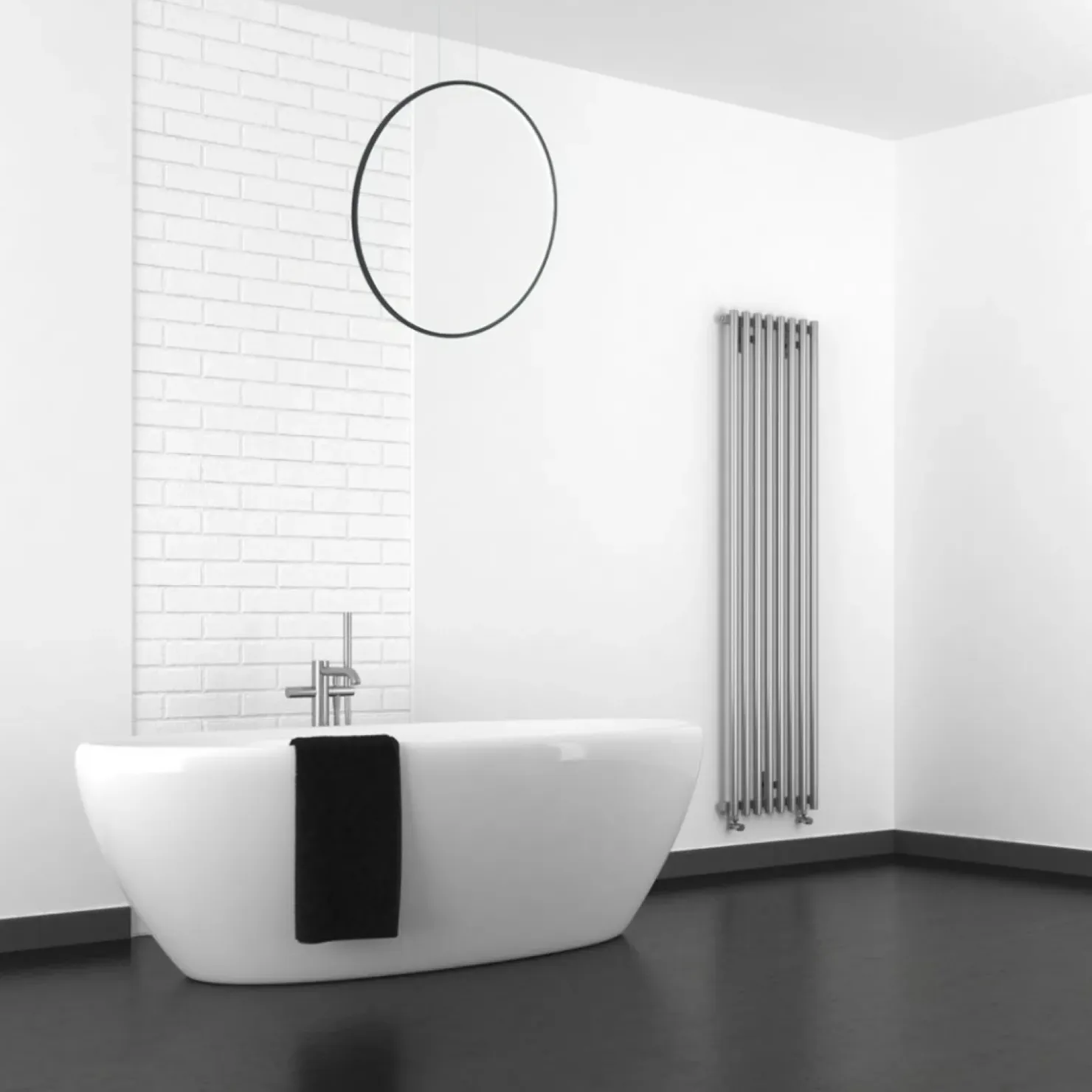 Discount Sklep Kaja Lampa wisząca, ledowy okrąg, ochrona IP44 ML8856 z serii SATURNO | Kaja Oświetle