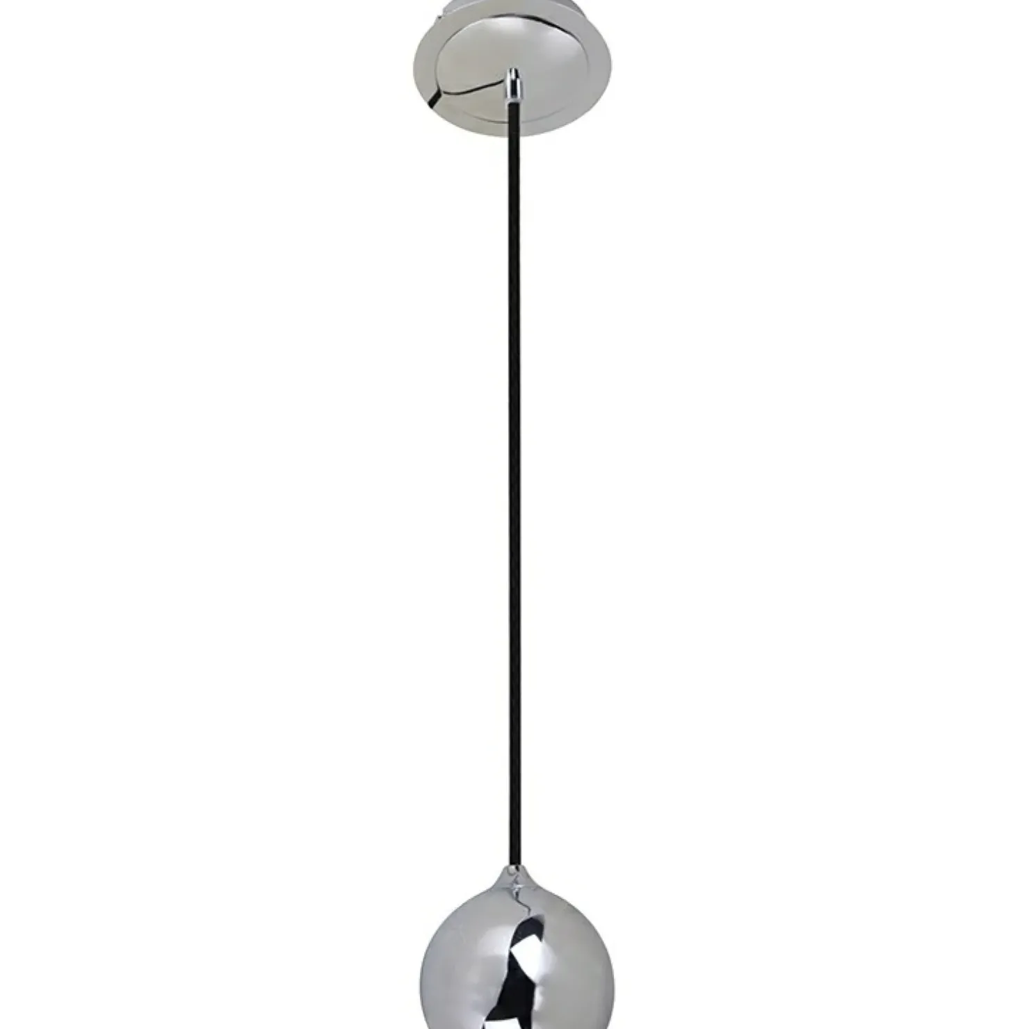 Discount Sklep Kaja Lampa wisząca mała, owana kula GU10 AZ0641 GULIA E | Kaja chrom