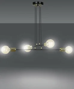 Shop Sklep Kaja Lampa wisząca na cztery żarówki z dużym gwintem 785/4 | Kaja