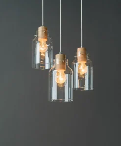 Cheap Sklep Kaja Lampa wisząca na drewnianej podstawie 1760374R ALESSANDRO WOOD | Kaja