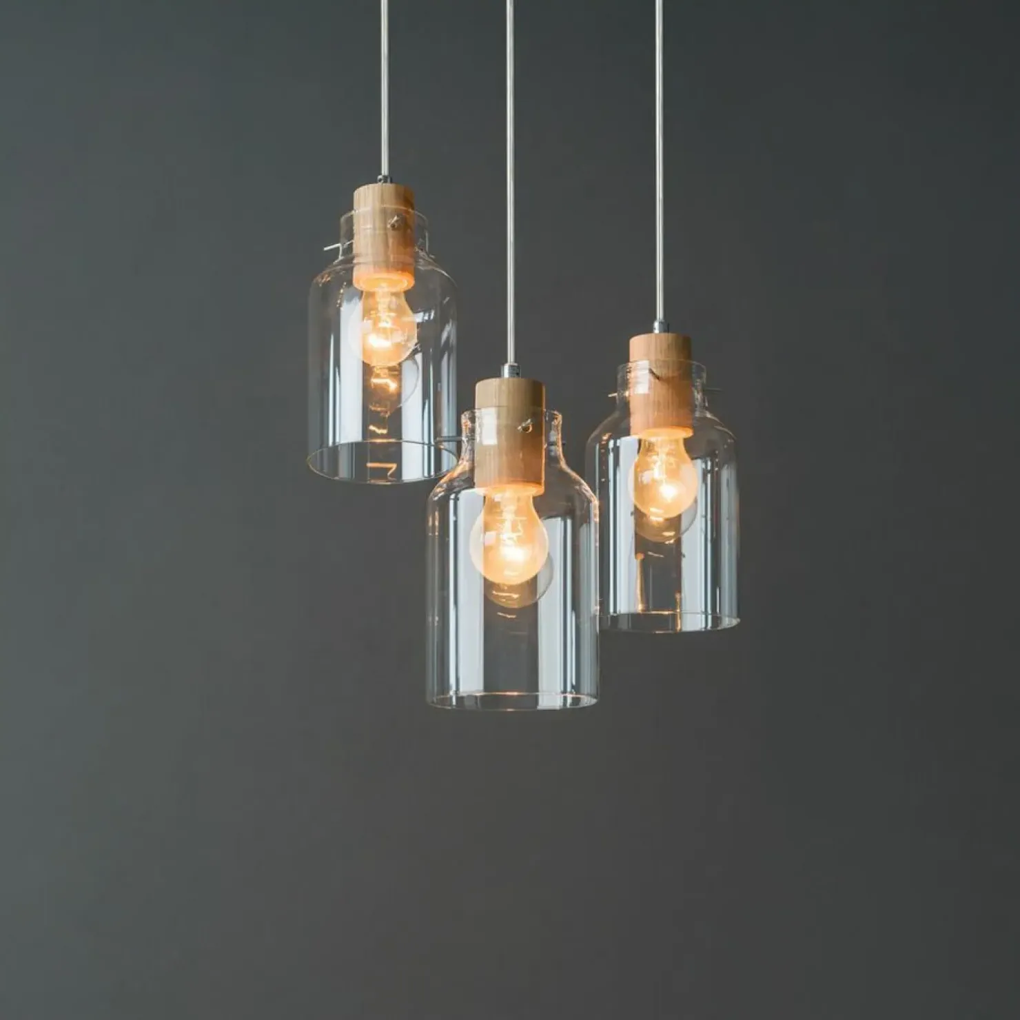 Cheap Sklep Kaja Lampa wisząca na drewnianej podstawie 1760374R ALESSANDRO WOOD | Kaja