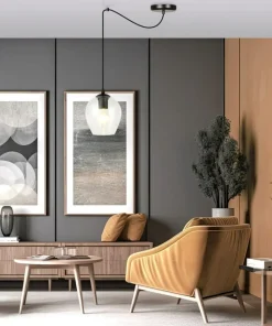 Fashion Sklep Kaja Lampa wisząca na długim przewodzie 756/1 LEVEL | Kaja Oświetlenie