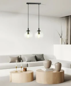 Discount Sklep Kaja Lampa wisząca na dwie żarówki z małym gwintem 711/2 | Kaja Oświetlenie