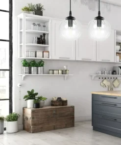 Discount Sklep Kaja Lampa wisząca na dwie żarówki z małym gwintem 711/2 | Kaja Oświetlenie