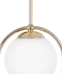 Lampa wisząca na dwie żarówki, złoty kolor K-5392 z serii RITUS*Sklep Kaja Outlet