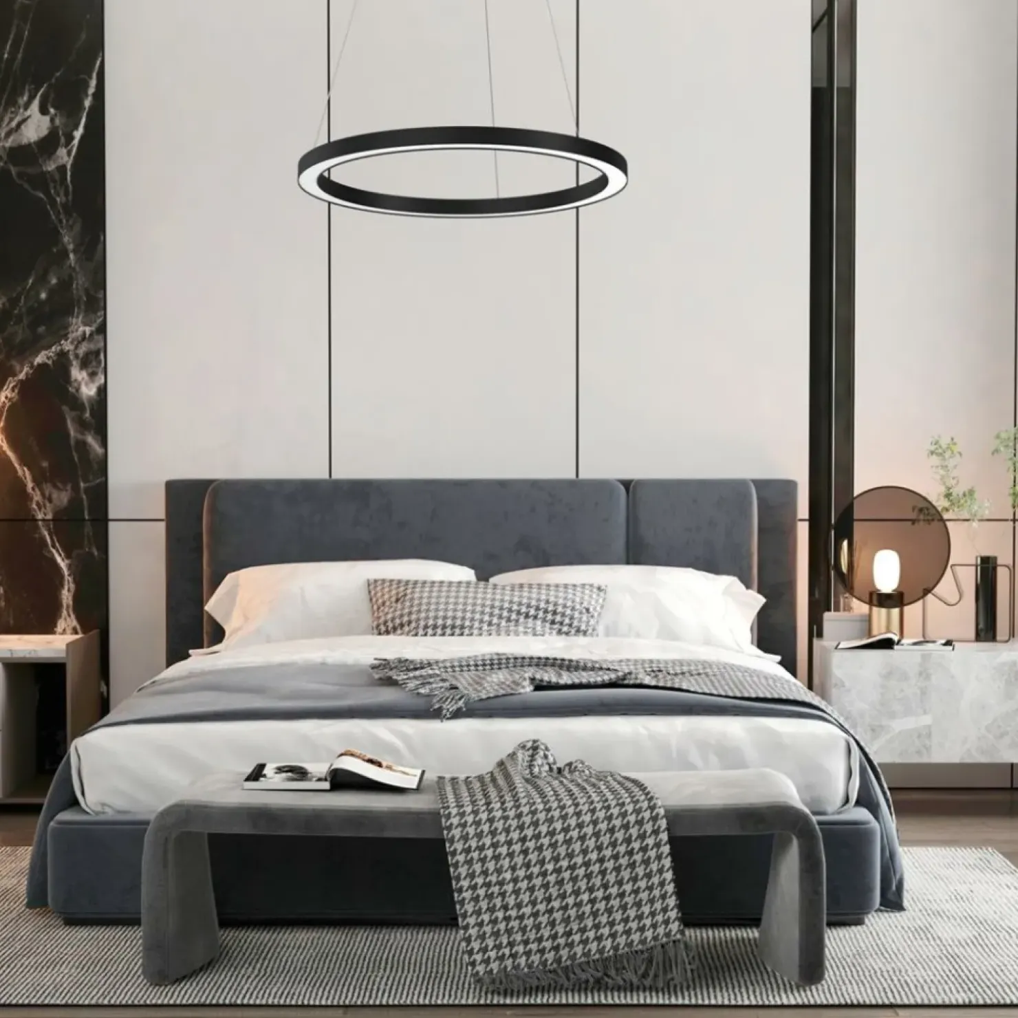 Shop Sklep Kaja Lampa wisząca na linkach, regulowana wysokość ML8420 z serii GALAXIA | Kaja Oświ