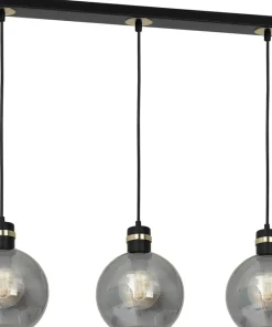Shop Sklep Kaja Lampa wisząca na listwie, trzy kuliste klosze MLP6531 OMEGA | Kaja