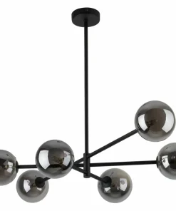 Store Sklep Kaja Lampa wisząca na sztywnym zwisie, ciemne klosze TK 6236 SARIUS | Kaja