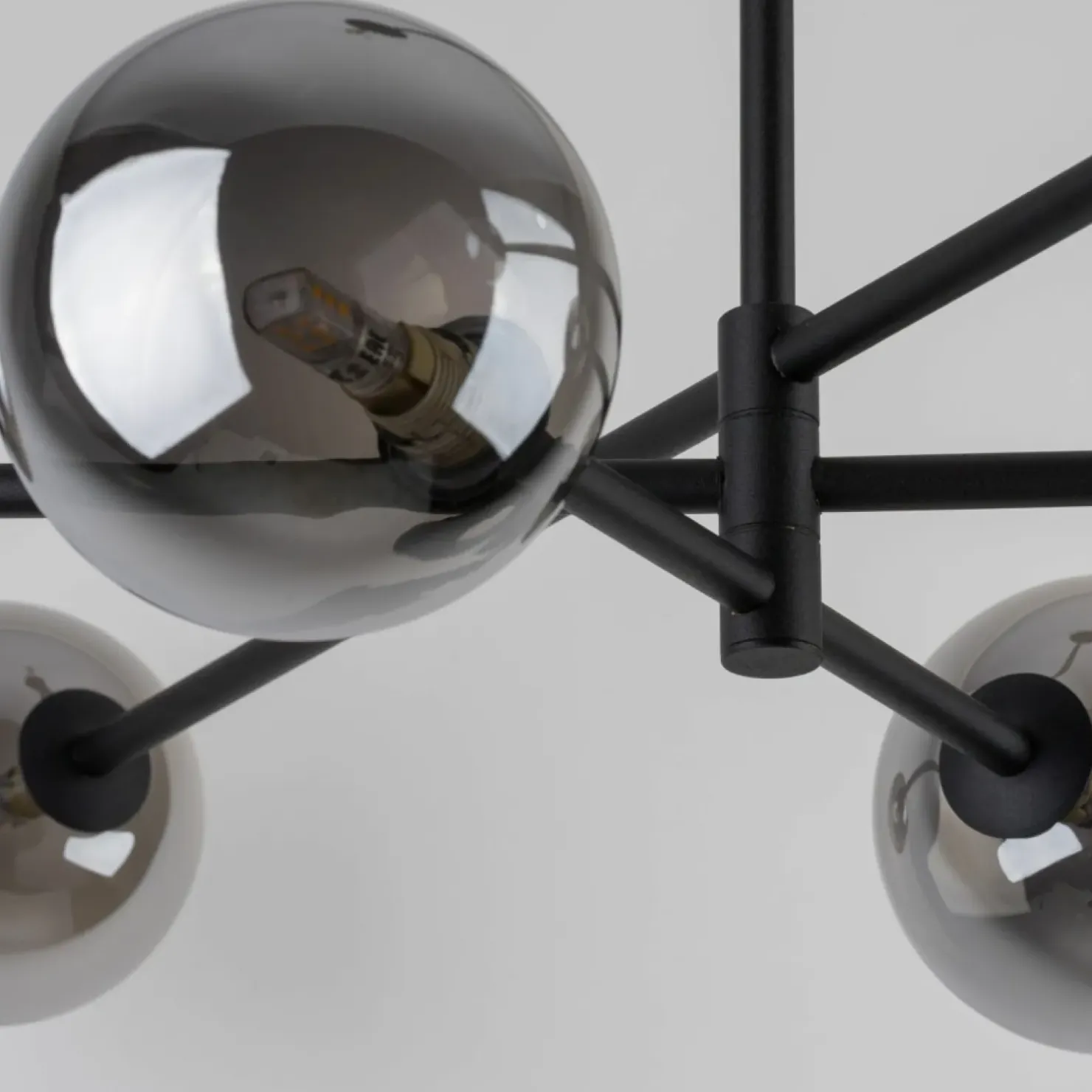 Store Sklep Kaja Lampa wisząca na sztywnym zwisie, ciemne klosze TK 6236 SARIUS | Kaja