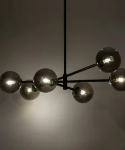 Store Sklep Kaja Lampa wisząca na sztywnym zwisie, ciemne klosze TK 6236 SARIUS | Kaja