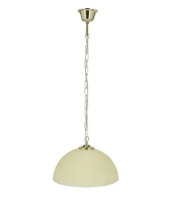 Lampa wisząca na złotym łańcuszku, z kloszem 31-16300 z serii TREZZA*Sklep Kaja Clearance
