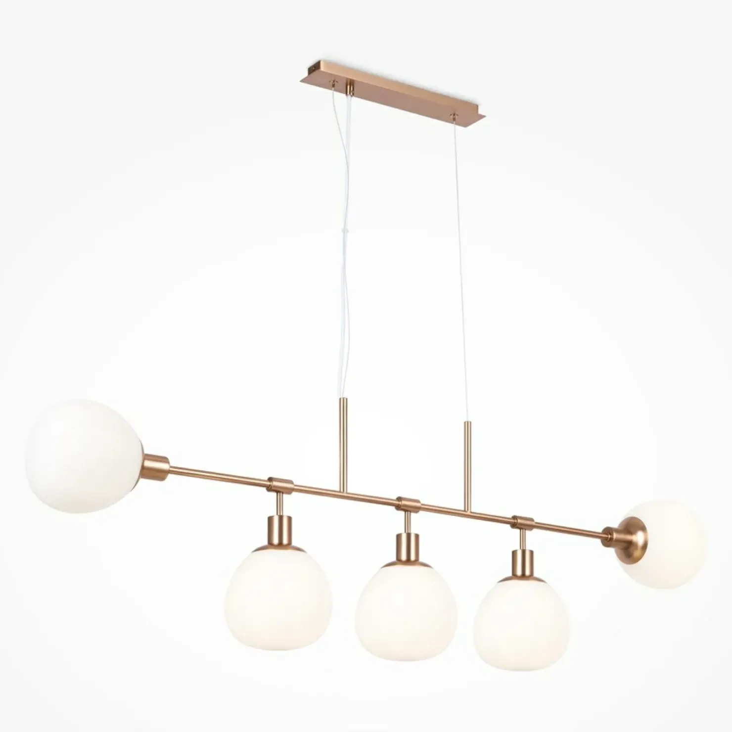 Sale Sklep Kaja Lampa wisząca nad stół w jadalni MOD221-PL-05-G ERICH | Kaja mosiądz