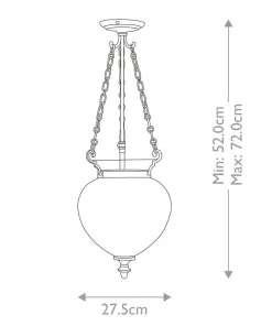 Lampa wisząca, niezwykły kształt FP-P-M-POL-NCKL z serii FINSBURY PARK*Sklep Kaja Best Sale