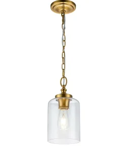 Lampa wisząca regulowana, mosiądz FE-HOUNSLOW-P-BB z serii HOUNSLOW*Sklep Kaja Best Sale