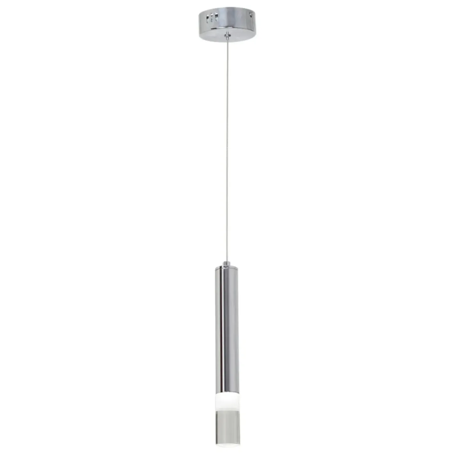 Clearance Sklep Kaja Lampa wisząca srebrny sopel LED nad stół ML321 ICE | Kaja Oświetlenie