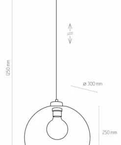 Shop Sklep Kaja Lampa wisząca TK 2064 z serii CUBUS | Kaja Oświetlenie czarny