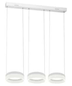Hot Sklep Kaja Lampa wisząca trzy obręcze LED ⌀20cm ML407 RING | Kaja Oświetlenie