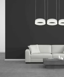 Hot Sklep Kaja Lampa wisząca trzy obręcze LED ⌀20cm ML407 RING | Kaja Oświetlenie