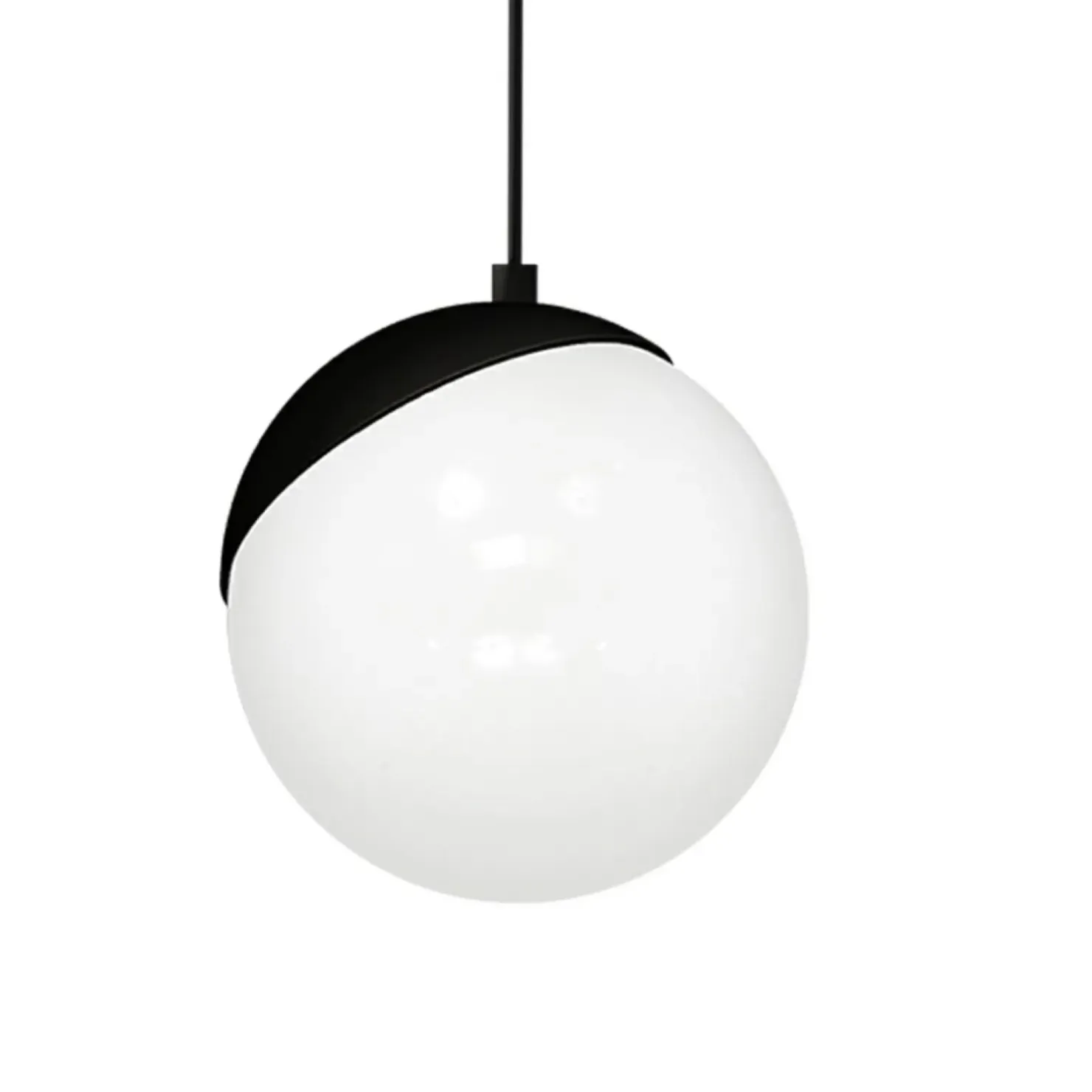 Shop Sklep Kaja Lampa wisząca w klasycznym wydaniu, z kloszem MLP5739 z serii SFERA | Kaja Oświe