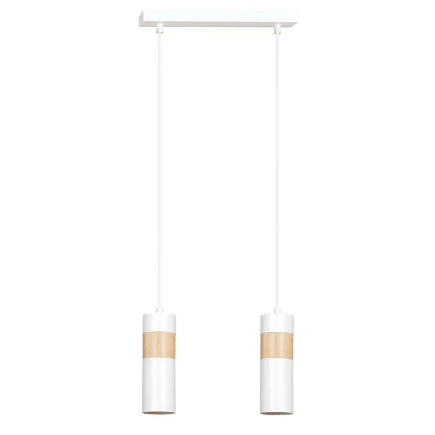 Shop Sklep Kaja Lampa wisząca w kolorze białym i złotym do kuchni 733/2 z serii AKA