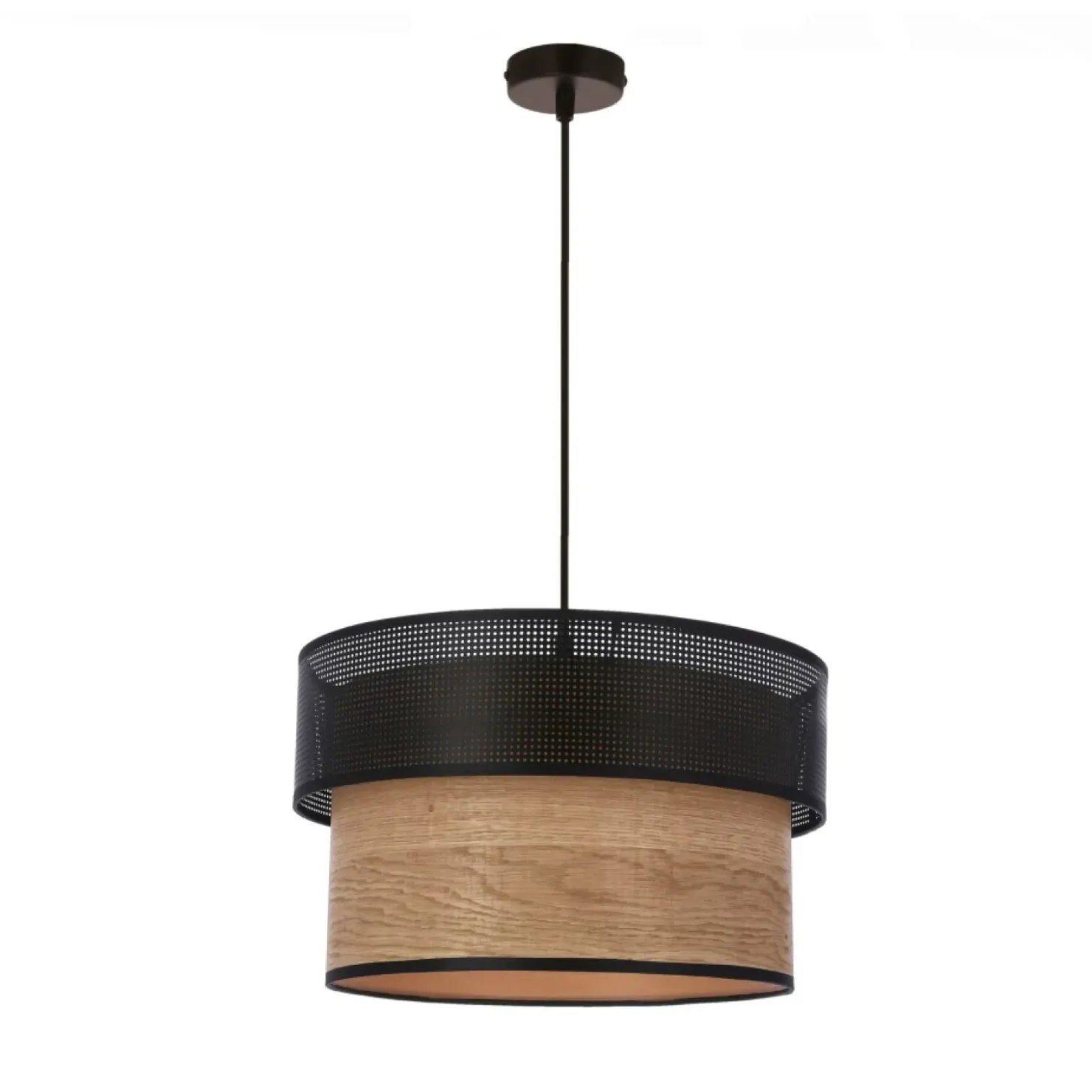 Lampa wisząca w kolorze brązu i czerni 31-18526 z serii FORNERO | Kaja Oświetlen*Sklep Kaja Fashion