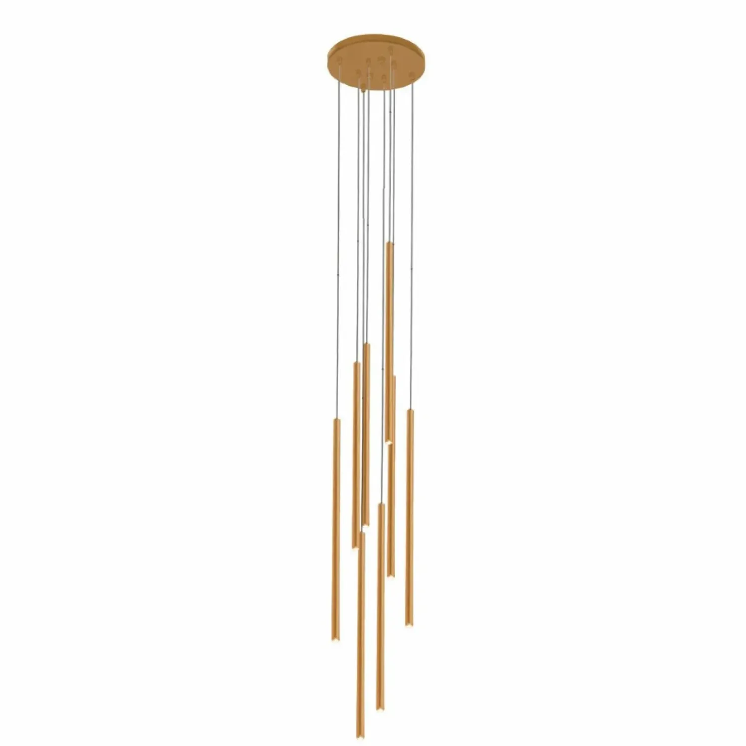 Flash Sale Sklep Kaja Lampa wisząca w kolorze matowego złota ANT 5203 KOSAME | Kaja
