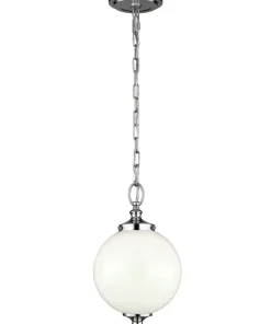New Sklep Kaja Lampa wisząca w kolorze niklu FE-PARKMAN-PS-PN z serii PARKMAN polerowanynikiel