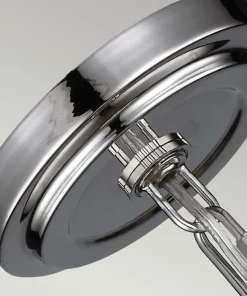 New Sklep Kaja Lampa wisząca w kolorze niklu FE-PARKMAN-PS-PN z serii PARKMAN polerowanynikiel