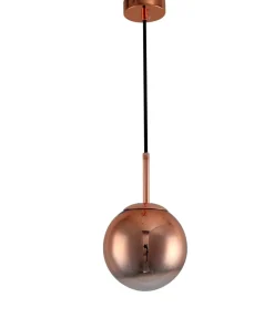 Flash Sale Sklep Kaja Lampa wisząca w kolorze różowego złota LP-2844/1P S MI z serii PALLA