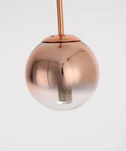 Flash Sale Sklep Kaja Lampa wisząca w kolorze różowego złota LP-2844/1P S MI z serii PALLA