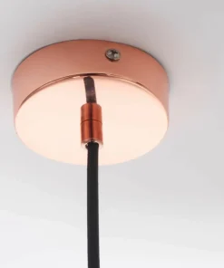 Flash Sale Sklep Kaja Lampa wisząca w kolorze różowego złota LP-2844/1P S MI z serii PALLA