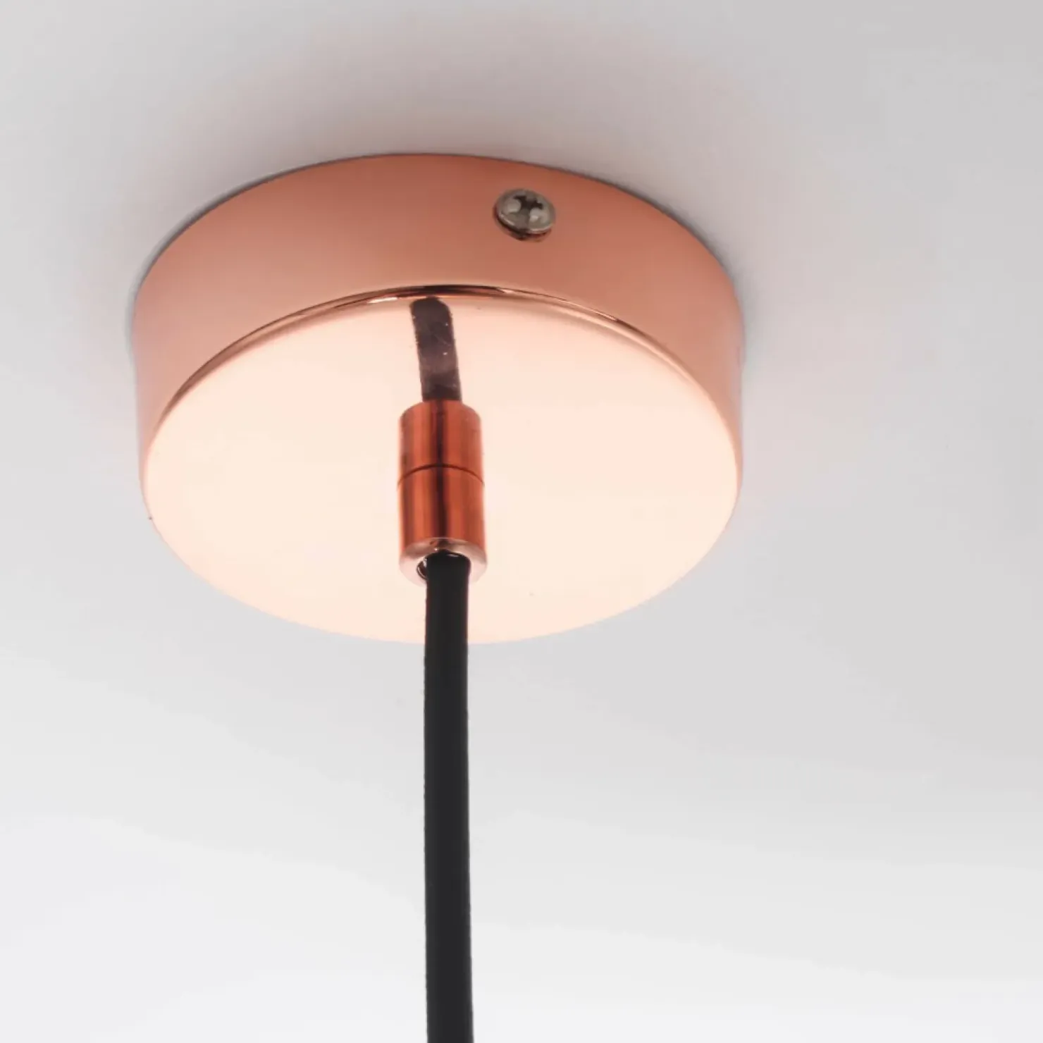 Flash Sale Sklep Kaja Lampa wisząca w kolorze różowego złota LP-2844/1P S MI z serii PALLA