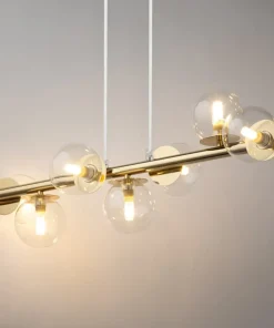 Cheap Sklep Kaja Lampa wisząca w kolorze złota, z kloszami SIG 40800 z serii AVOLA