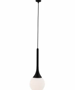 Best Sale Sklep Kaja Lampa wisząca w kształcie łezki, czarny zwis ANT 5169 JUN | Kaja