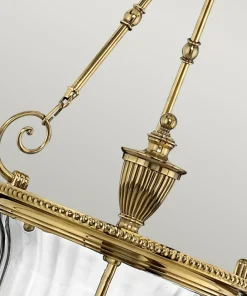 Lampa wisząca w pałacowym stylu HK-CAMBRIDGE-P-L z serii CAMBRIDGE*Sklep Kaja New