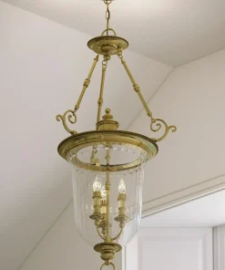 Lampa wisząca w pałacowym stylu HK-CAMBRIDGE-P-L z serii CAMBRIDGE*Sklep Kaja New