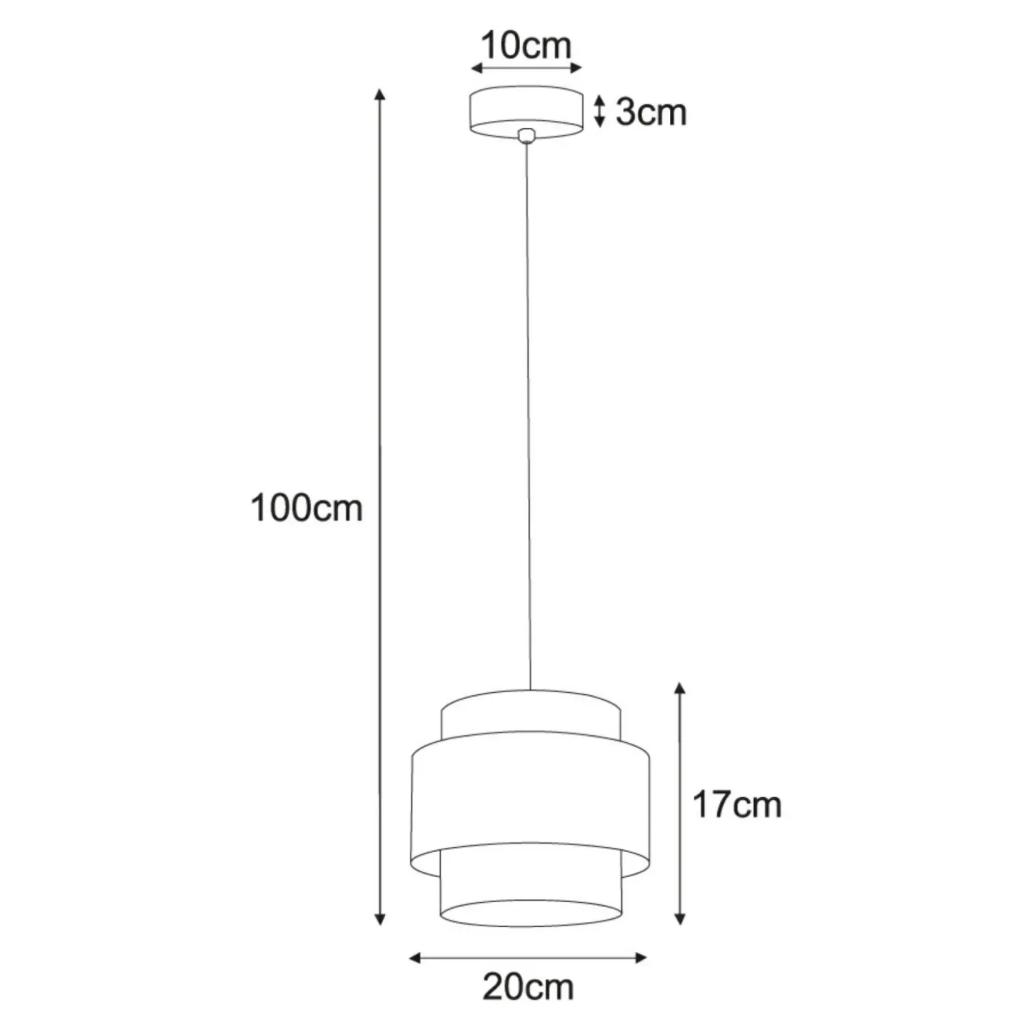 Lampa wisząca w stylu boho, biało-beżowa K-5270 z serii CEZAR*Sklep Kaja Clearance